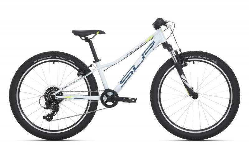 SUPERIOR RACER XC 24/Gloss White/Blue/NeonYellow/24x11.0